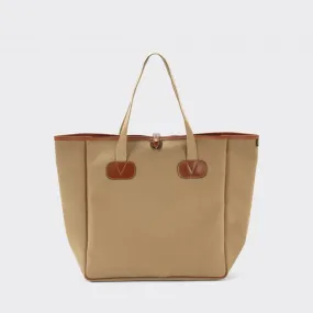 Brady : Tote Bag : Beige